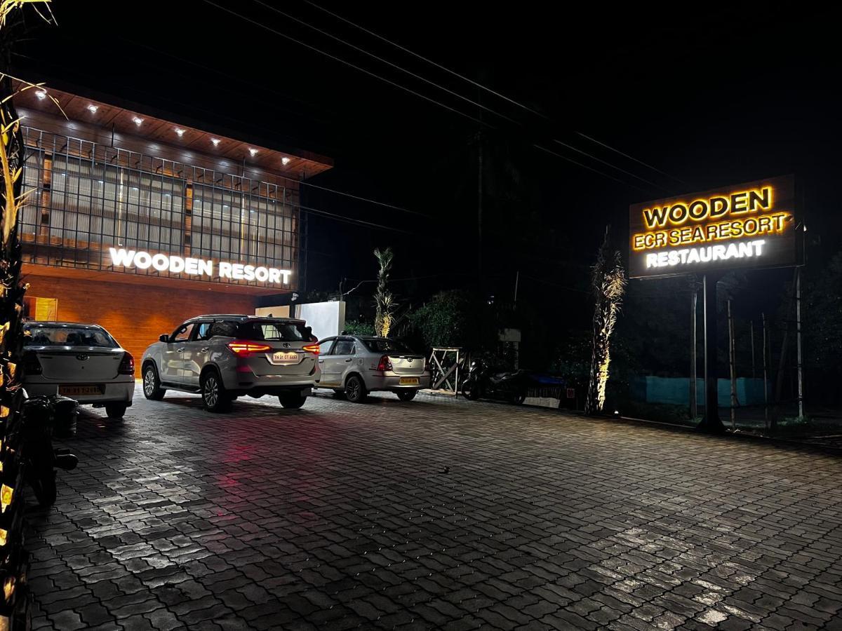 Wooden Ecr Sea Resort Pondicherry Luaran gambar