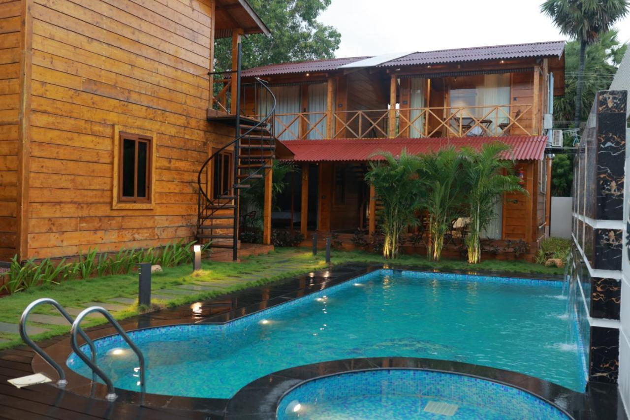 Wooden Ecr Sea Resort Pondicherry Luaran gambar